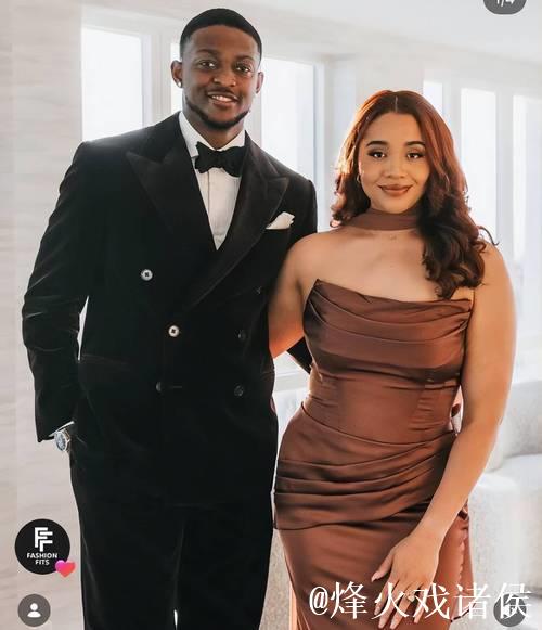 福克斯一家近照，27岁再拿2.3亿肥约，成马刺领袖，娇妻旺夫相